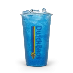 Blue Raspberry Sparkling Soda