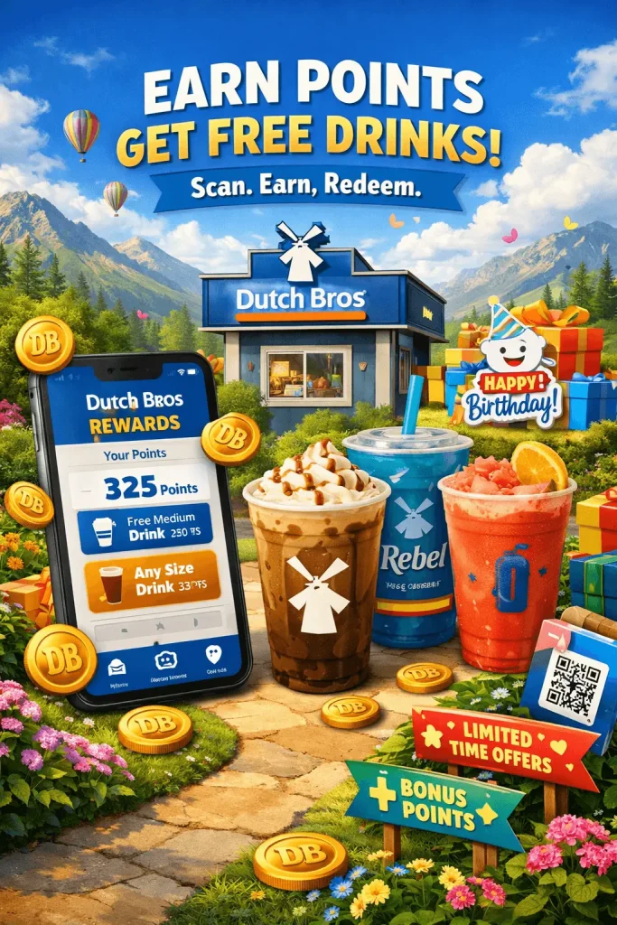Dutch Bros Reward Points