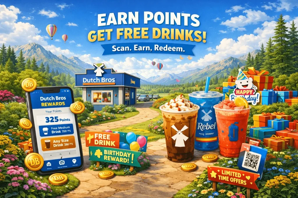 Dutch Bros Reward Points